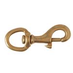 1  HILASON WESTERN HORSE TACK ROPE SOLID BRASS BOLT SNAP