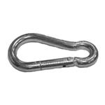 4MM HILASON HORSE WESTERN TACK ZINC PLATED WINCH SNAP