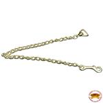 1  X 30  HILASON BRASS PLATED LEAD CHAIN SWIVEL HORSE WESTERN TACK SADDLE