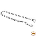 1  X 30  HILASON NICKEL PLATED LEAD CHAIN SWIVEL HORSE WESTERN TACK SADDLE