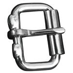 2  HILASON HORSE WESTERN TACK SADDLE NICKEL PLATED WIRE ROLLER BUCKLE