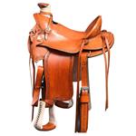 HILASON BIG KING SERIES WESTERN WADE RANCH ROPING COWBOY TRAIL SADDLE 15 16 17