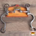 HILASON ANTIQUE BROWN SHOW HORSE BIT STAINLESS STEEL CORRECTION MOUTH